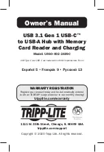 Tripp Lite U460-002-2AM-C Owner'S Manual preview