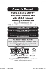 Preview for 1 page of Tripp Lite U460-002-2AM-C1 Owner'S Manual