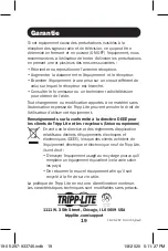 Предварительный просмотр 19 страницы Tripp Lite U460-003-3AG Owner'S Manual