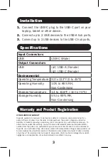 Preview for 3 page of Tripp Lite U460-004-2A2C Owner'S Manual