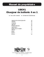 Preview for 13 page of Tripp Lite UBC41 Owner'S Manual