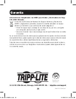 Предварительный просмотр 24 страницы Tripp Lite UPB-10K0-1U1CQ Owner'S Manual