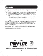 Предварительный просмотр 36 страницы Tripp Lite UPB-10K0-1U1CQ Owner'S Manual