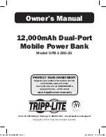 Tripp Lite UPB-12K0-2U Owner'S Manual preview