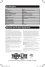 Preview for 4 page of Tripp Lite UPB-12K0-S2X2U Owner'S Manual