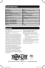 Preview for 8 page of Tripp Lite UPB-12K0-S2X2U Owner'S Manual