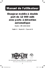 Preview for 9 page of Tripp Lite UPB-12K0-S2X2U Owner'S Manual