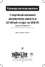 Предварительный просмотр 22 страницы Tripp Lite UPB-20K0-2U1C Owner'S Manual