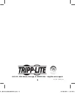 Предварительный просмотр 8 страницы Tripp Lite UPBW-05K0-1A1C Owner'S Manual