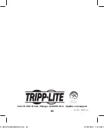 Предварительный просмотр 24 страницы Tripp Lite UPBW-05K0-1A1C Owner'S Manual