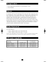 Preview for 2 page of Tripp Lite UPS Communication Cable Kit Owner'S Manual