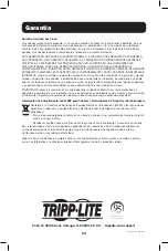 Preview for 24 page of tripplite B127A-4X2-BH2PH Owner'S Manual