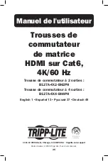 Preview for 25 page of tripplite B127A-4X2-BH2PH Owner'S Manual