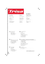 Предварительный просмотр 57 страницы Trisa electronics 7352.42 Instructions For Use Manual