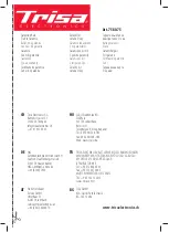 Preview for 61 page of Trisa electronics 7580.75 Instructions For Use Manual