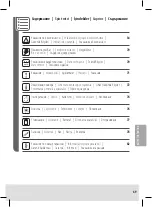 Предварительный просмотр 69 страницы Trisa electronics Star Line 1015.70 Instructions For Use Manual