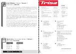 Preview for 4 page of Trisa 1013 Instructions For Use Manual