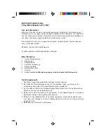 Preview for 3 page of Trisa 7641 Instructions For Use Manual