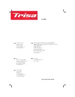 Preview for 64 page of Trisa 9481 Series Instructions For Use Manual