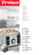Trisa Family Toast 7345.7545 Instructions For Use Manual preview