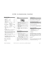 Preview for 1 page of TriSquare GE 35811 User Instruction Manual