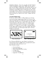 Preview for 5 page of TriSquare TSX300 Owner'S Manual