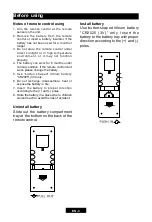 Preview for 7 page of Tristan Auron BT1D7008 Manual