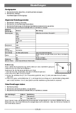 Preview for 21 page of Tristan Auron BT2D7012 Operating Instructions Manual