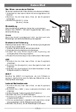 Preview for 24 page of Tristan Auron BT2D7012 Operating Instructions Manual