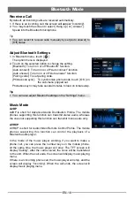 Preview for 49 page of Tristan Auron BT2D7012 Operating Instructions Manual