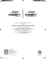 Предварительный просмотр 24 страницы Tristar Cares Power Fit Elite Owner'S Manual