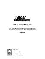 Preview for 12 page of Tristar Products Blu Breeze Owner'S Manual