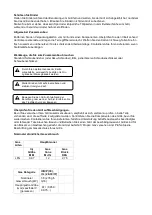 Preview for 24 page of TriStar 87BO87 Operating And Assembly Instructions Manual