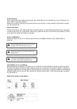 Preview for 34 page of TriStar 87BO87 Operating And Assembly Instructions Manual