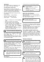 Preview for 66 page of TriStar 87BO87 Operating And Assembly Instructions Manual