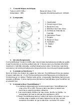 Preview for 8 page of TriStar AC-5485 Manual