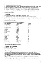 Preview for 4 page of TriStar BL-4007 User Instructions