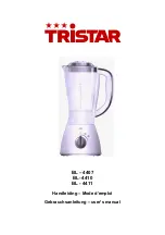 TriStar BL-4407 User Manual предпросмотр