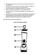 Предварительный просмотр 3 страницы TriStar BL-4421 Manual