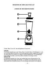 Предварительный просмотр 18 страницы TriStar BL-4421 Manual