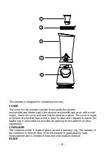 Предварительный просмотр 25 страницы TriStar BL-4421 Manual