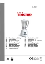 Предварительный просмотр 2 страницы TriStar BL-4427 User Manual