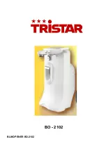 TriStar BO-2102 Manual preview