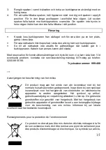 Preview for 15 page of TriStar BO-2102 Manual