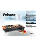 TriStar BP-2825 Instruction Manual preview