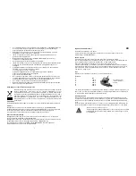 Предварительный просмотр 4 страницы TriStar BP-2984 User Manual