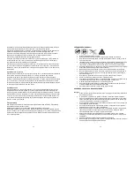 Предварительный просмотр 20 страницы TriStar BP-2986 User Manual