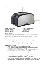 Preview for 9 page of TriStar BR-1008 Instructions Manual