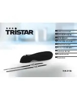 Предварительный просмотр 1 страницы TriStar EM-2106 Instruction Manual