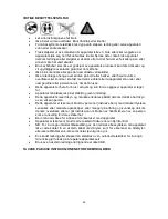 Предварительный просмотр 43 страницы TriStar FO-1105 User Manual